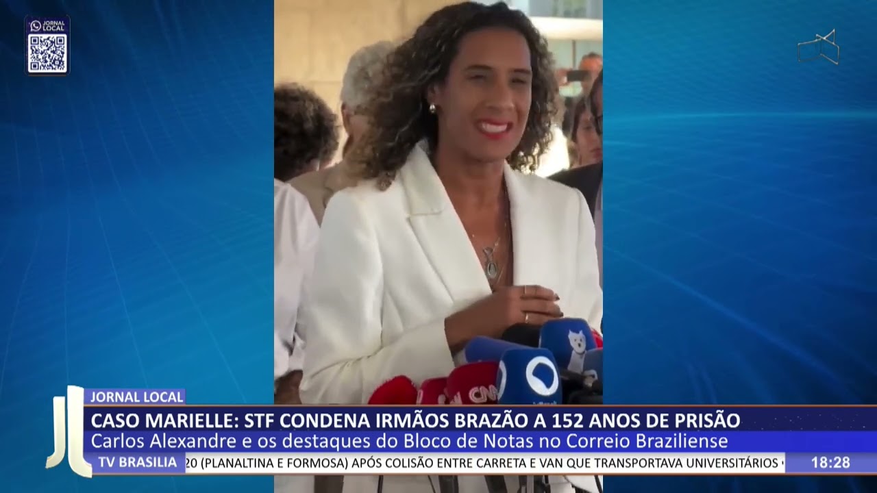 JL - Caso Marielle: STF condena irmãos brazão a 152 anos de prisão