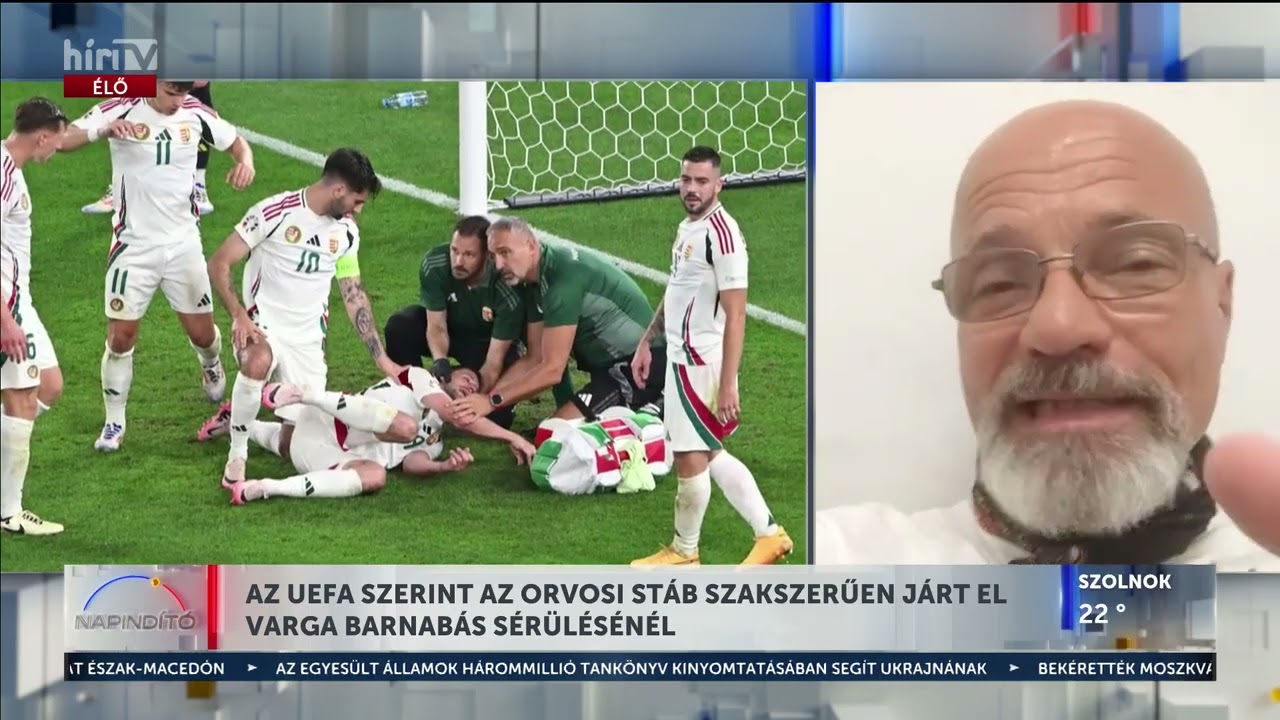 Zacher Gábor: Ilyen esetben elsődleges az emberélet mentése (2024-06-25) - HÍR TV