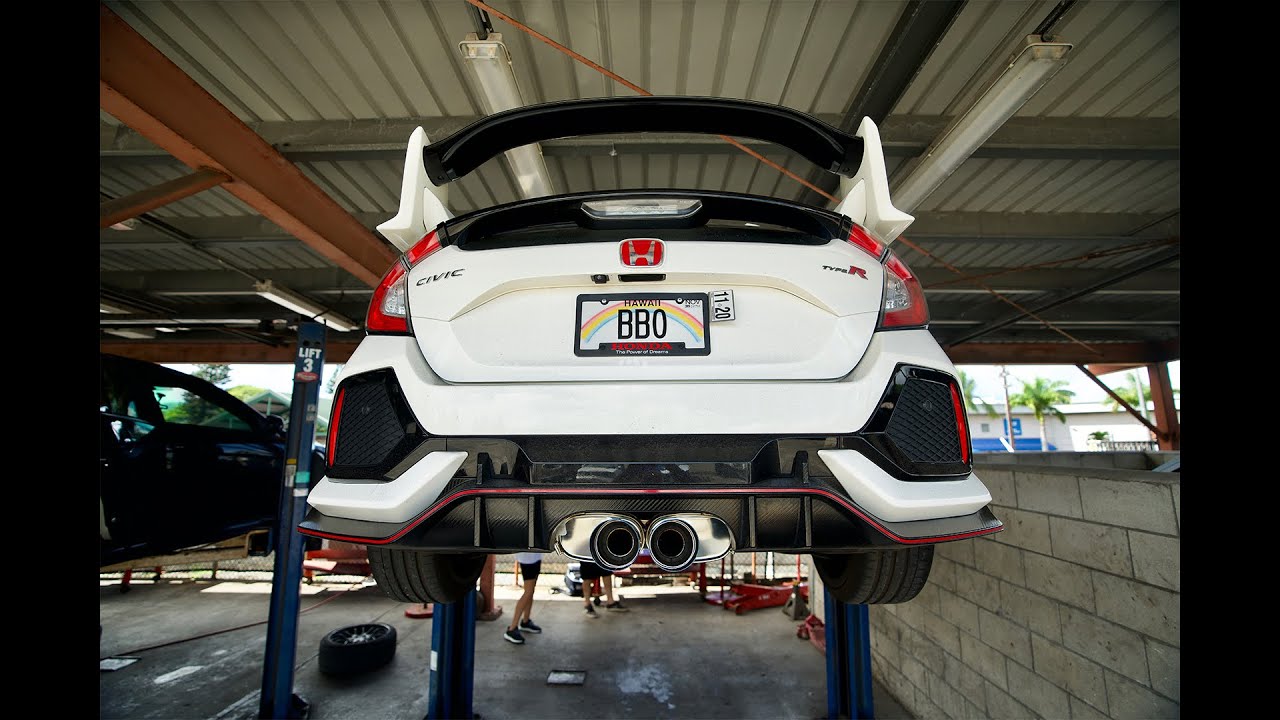 FK8 | Civic Type R | HKS Exhaust install