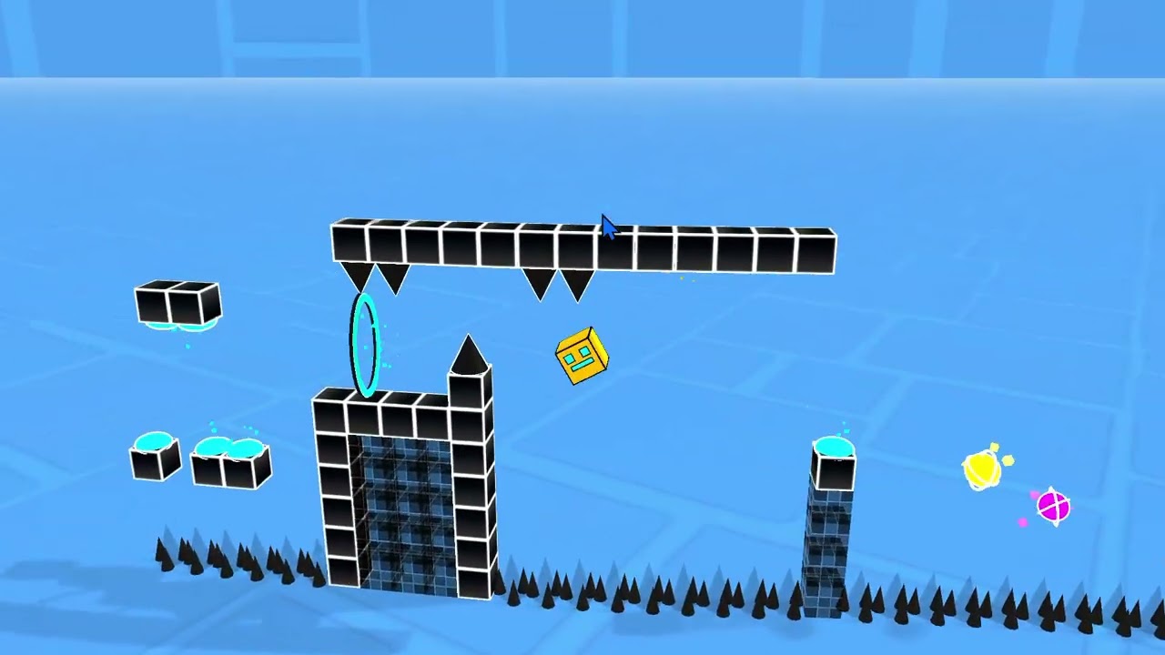 Beating The Fourth Level Of 3Dash.