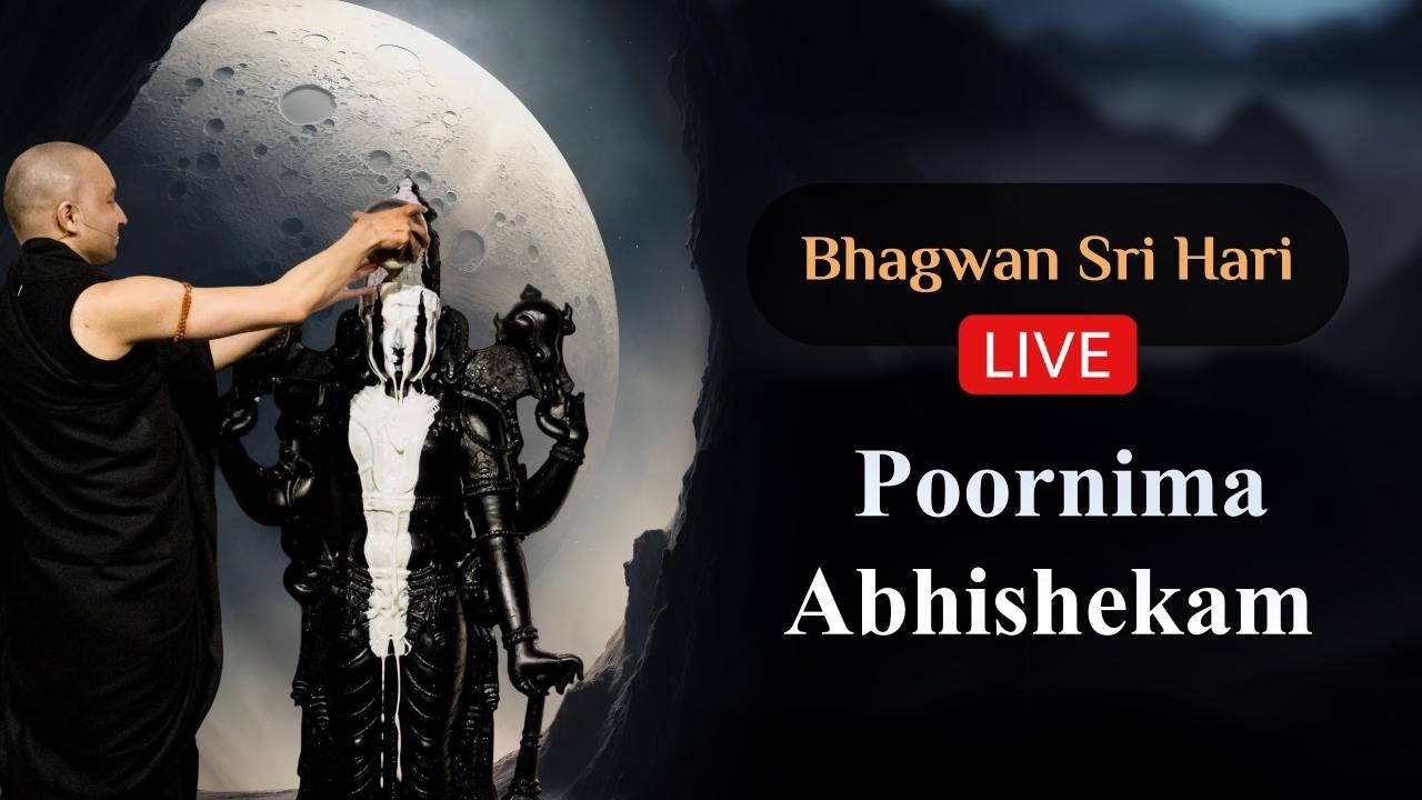 Sri Hari Abhishekam | LIVE  Poornima Abhishekam | 03 January 2025 | Sri Badrika Ashram