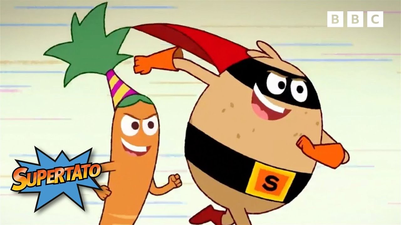 🔴LIVE: Teamwork Saves the Day! 🤝💪 FUNNY Superhero Vegetable Adventures for Kids with Supertato