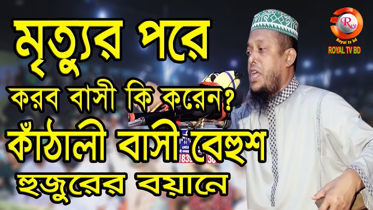 মৃত্যু ব্যক্তির কবরের আযাব কি কঠিন হবে । হাফেজ মাওলানা ওয়ালি উল্লাহ আসেকী । Wali Ullah Asheki ।