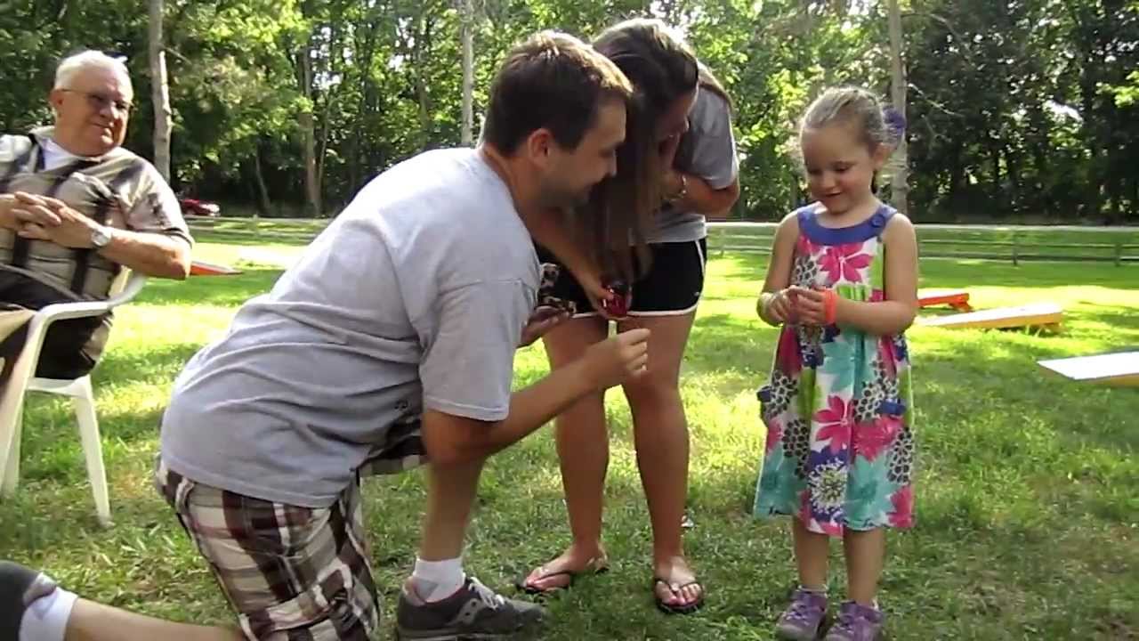 Marriage Proposal! Mitch pops the question to Erica (7/28/12)