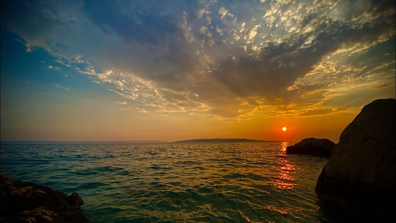Makarska Riviera , 🇭🇷 Sunset , 2023 Dalmatien #makarska #makarskariviera #kroatien #dalmatia 