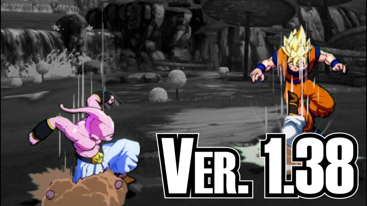 [Obsolete]【DBFZ v1.38】Kid Buu's combo changes