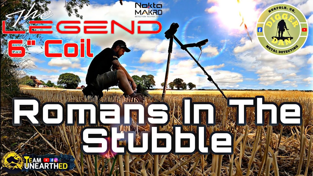 Nokta Makro Legend 6 Inch Coil | Romans In The Stubble | #Roman #Artifacts #TheLegend