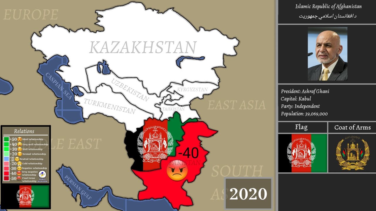 Relations between Afghanistan and other countries of the world (before 2021)