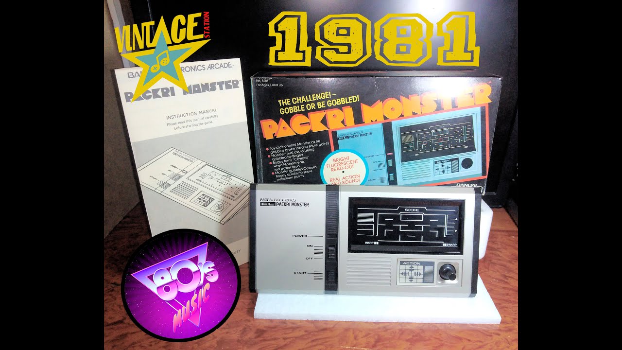 PACKRI MONSTER JUEGO 1978 Y RELANZADO POR BANDAI 1981 PARA EL CONTINENTE AMERICANO.