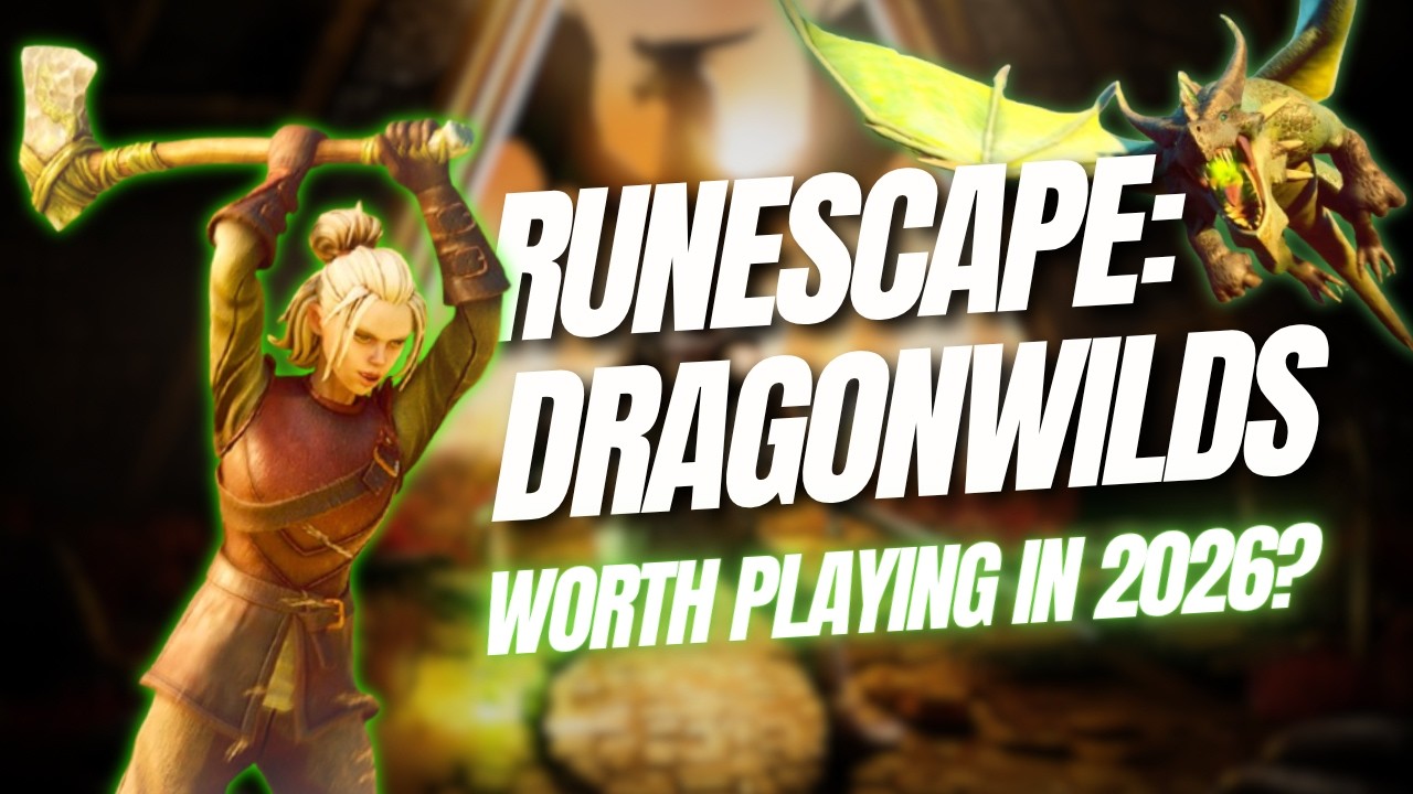 Обзор игры Runescape: DragonWilds | Стоит ли в неё играть в 2026 году?