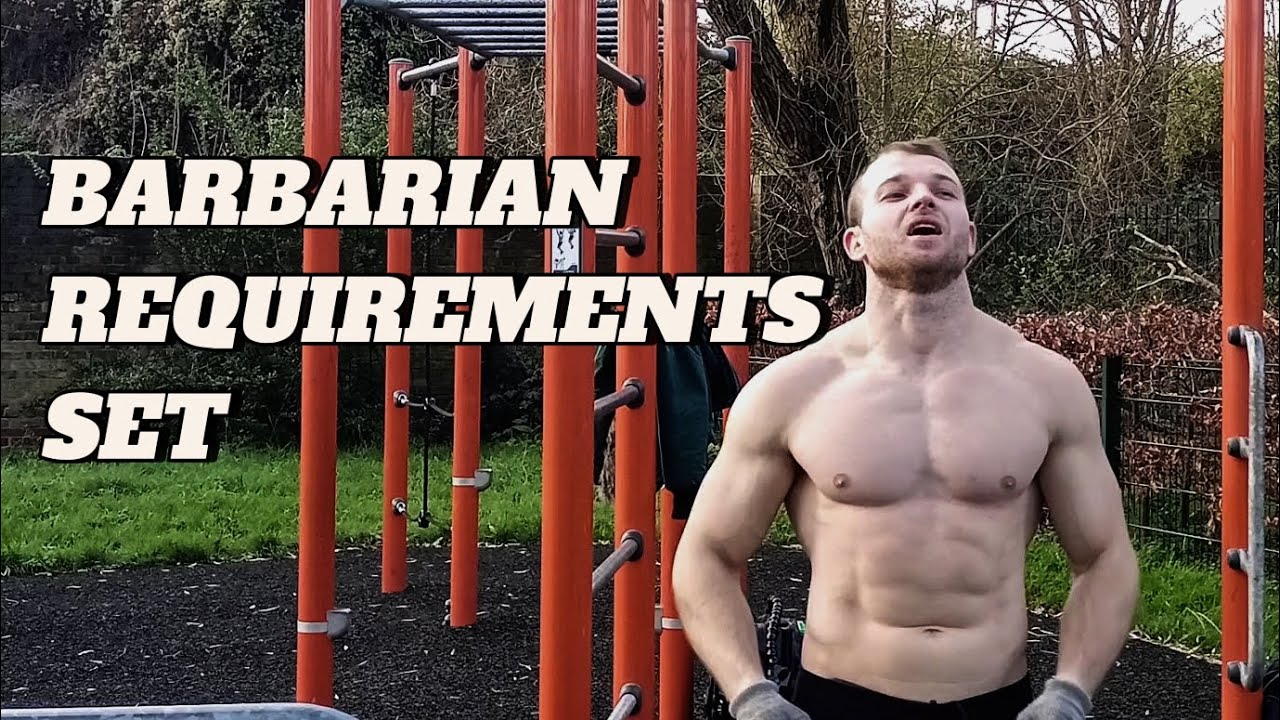 BARBARIAN REQUIREMENTS SET in less than 5 min?