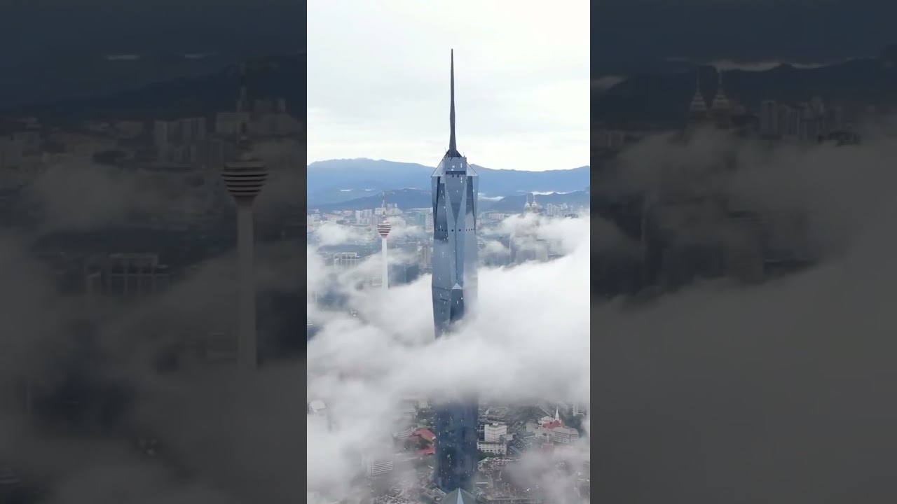 Majestic Kuala Lumpur Views: KL Tower and Merdeka 118 through Clouds | Malaysia Travel Adventure