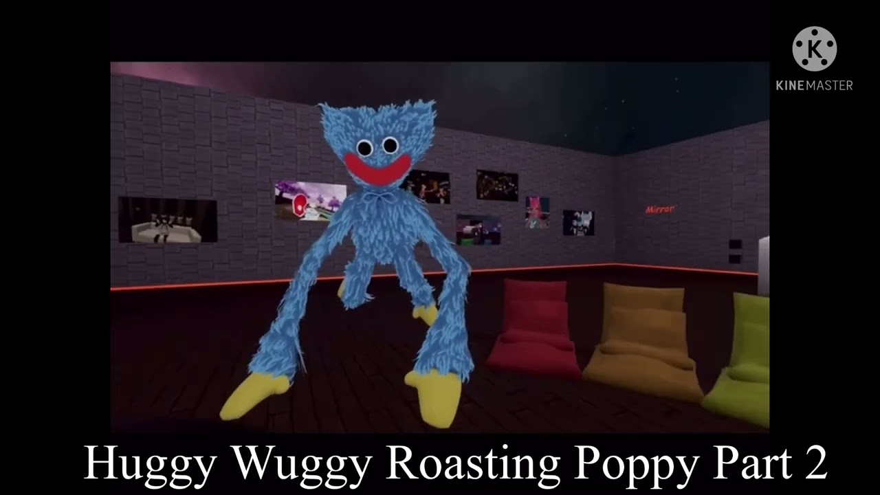 Huggy Wuggy Roasting Poppy Part 2 (Huggy Wuggy and Poppy playtime Show)