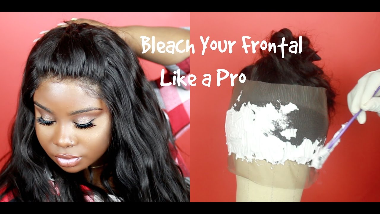 ♡ BLEACH YOUR FRONTAL TO PERFECTION! | Aliexpress Wiggins Hair