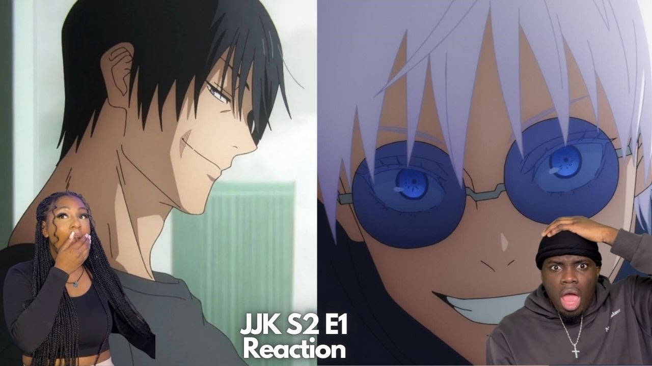 YOUNG GOJO IS HANDSOME!!! JUJUTSU KAISEN SEASON 2 EPISODE 1 REACTION/REVIEW