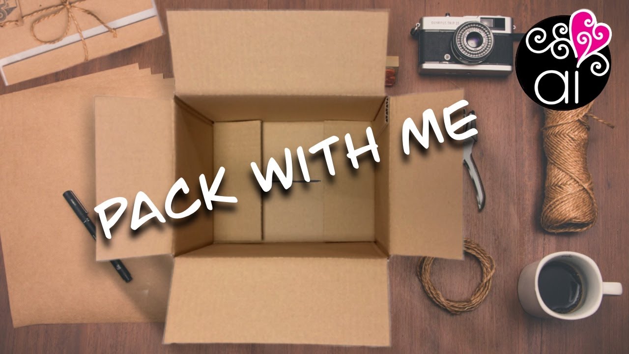 Pack With Me | Prepariamo insieme i pacchetti archidee: regali e Cutter per Paste Polimeriche