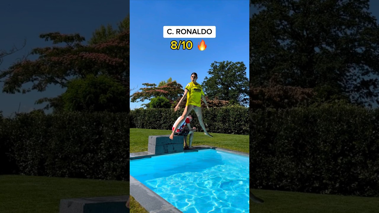 POOL POSE CHALLENGE 💦⚽️