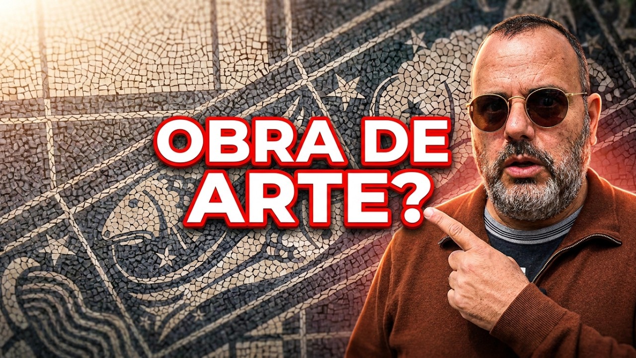 😍 Portugal – calçada portuguesa (ou mosaico português)!