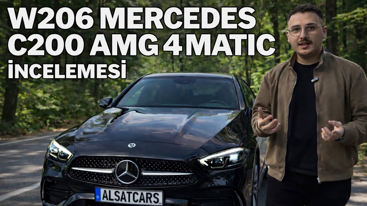3.750.000 TL EDER Mİ ? / W206 MERCEDES C200 4 MATİC / İNCELEME