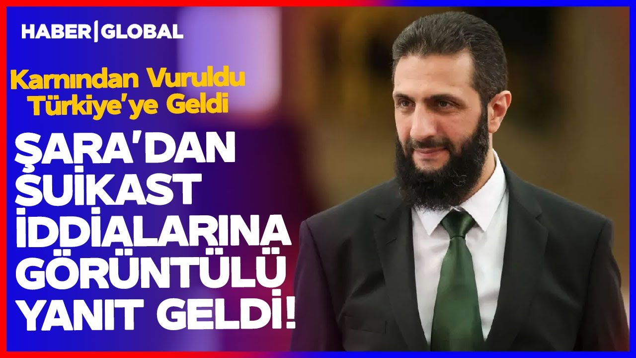 Suriye Lideri Şara'ya Suikast Girişimi İddiası! 