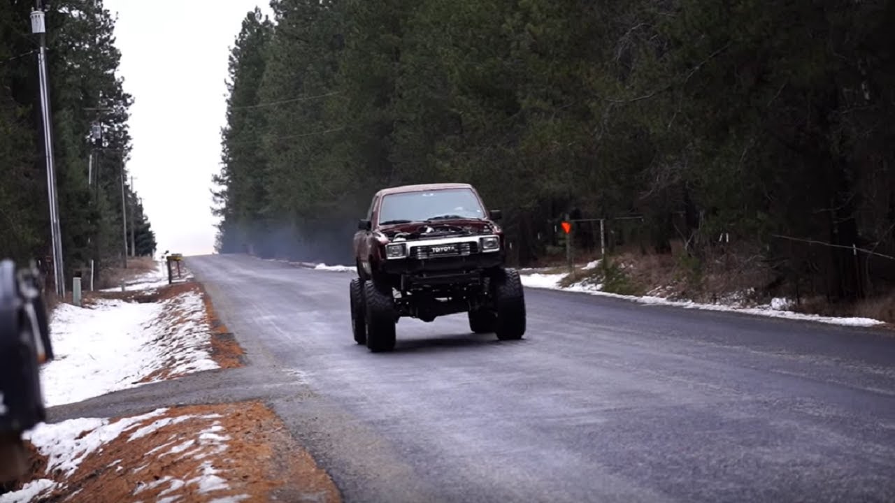 First Drive in the TDI Swapped Toyota Pickup!!