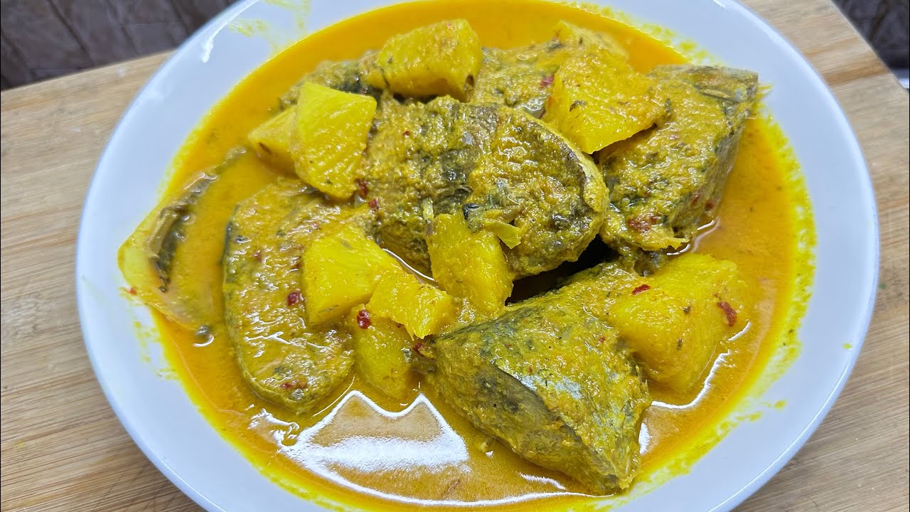 Gulai Nenas Ikan Aya / Tongkol | Nasi Berlauk Alik Malam