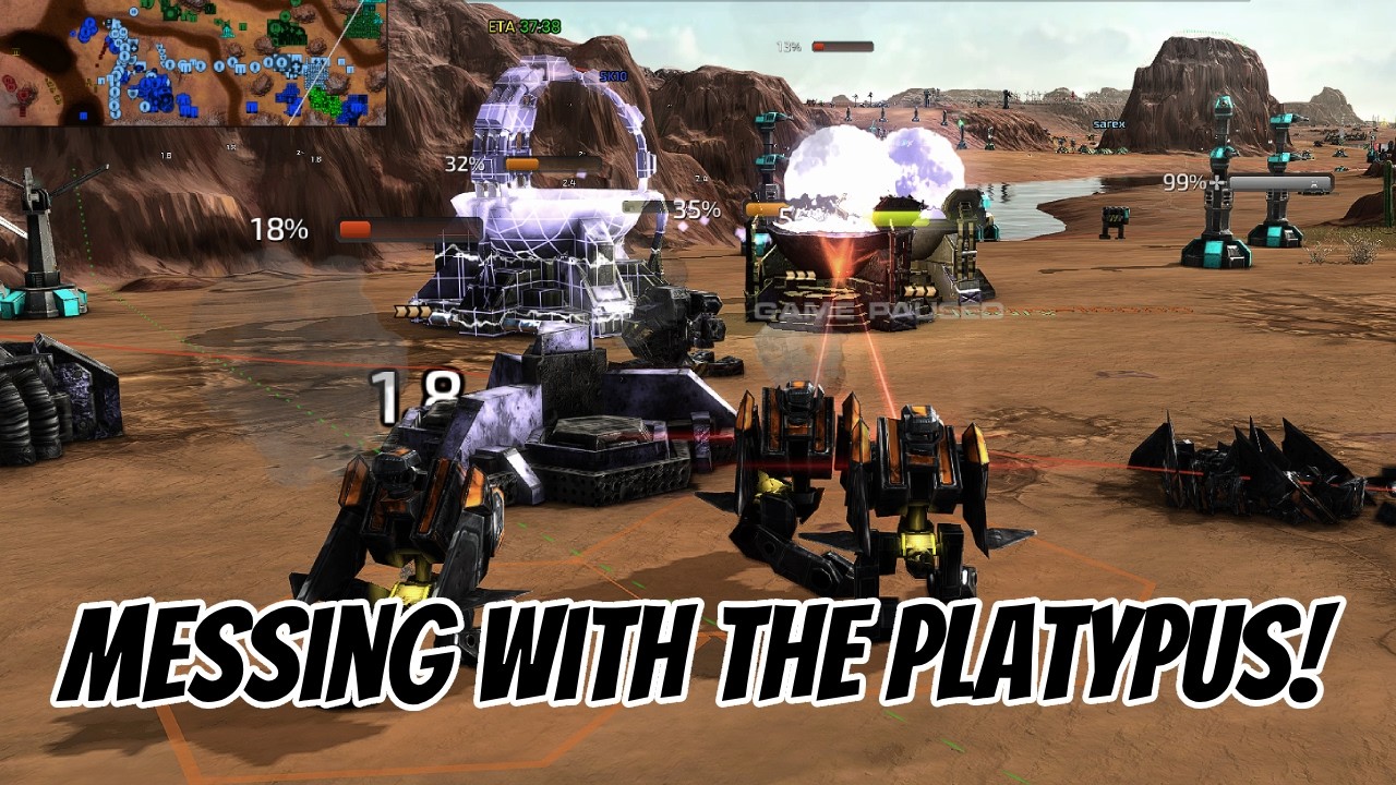 Beyond All Reason | Platypus Raids While Scaling Eco!!