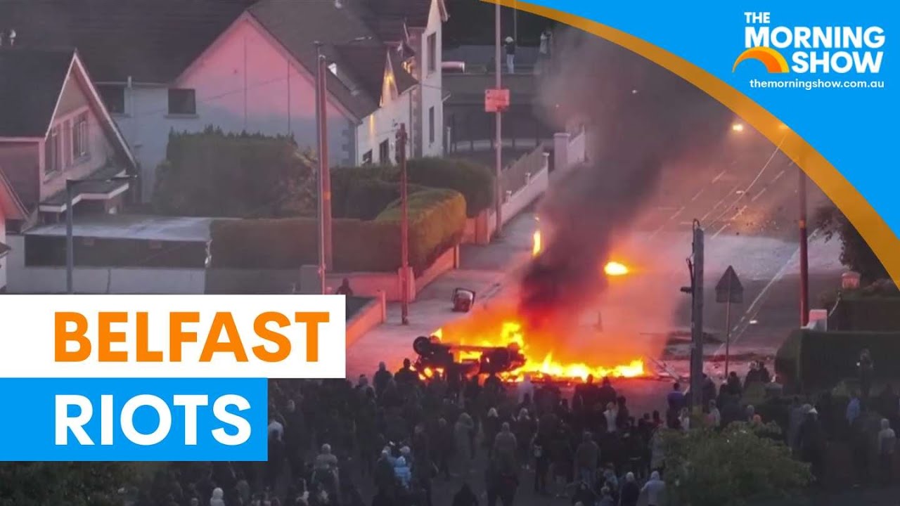 Belfast riots continue after alleged asylum seeker attack | The Morning Show