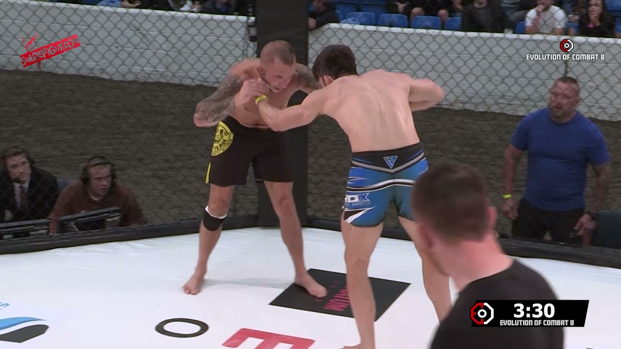 Adam Gregory Vs Arek Zienkiewicz Evolution of combat 8