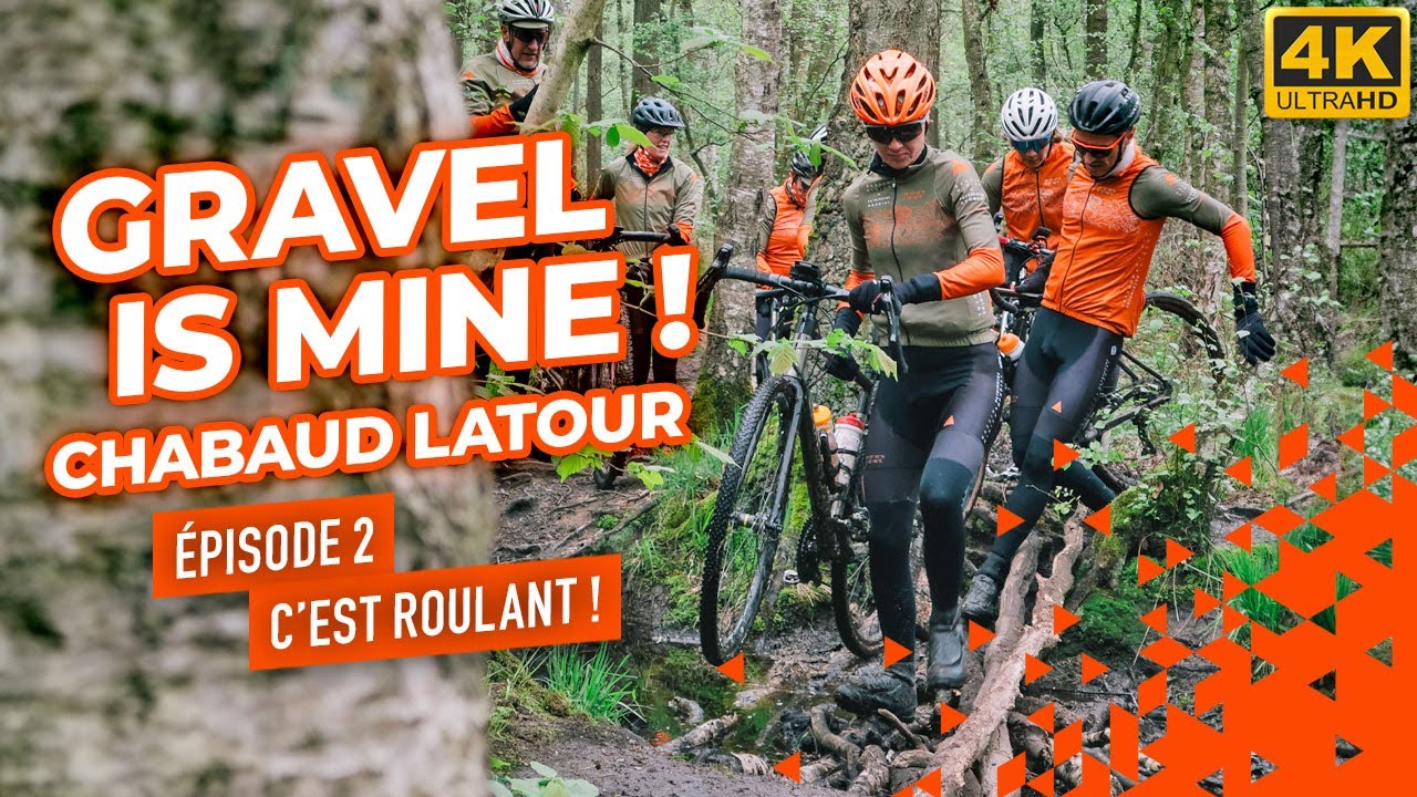 GRAVEL IS MINE | Ep.2 le site de Chabaud Latour | 100 km #cycling #gravel