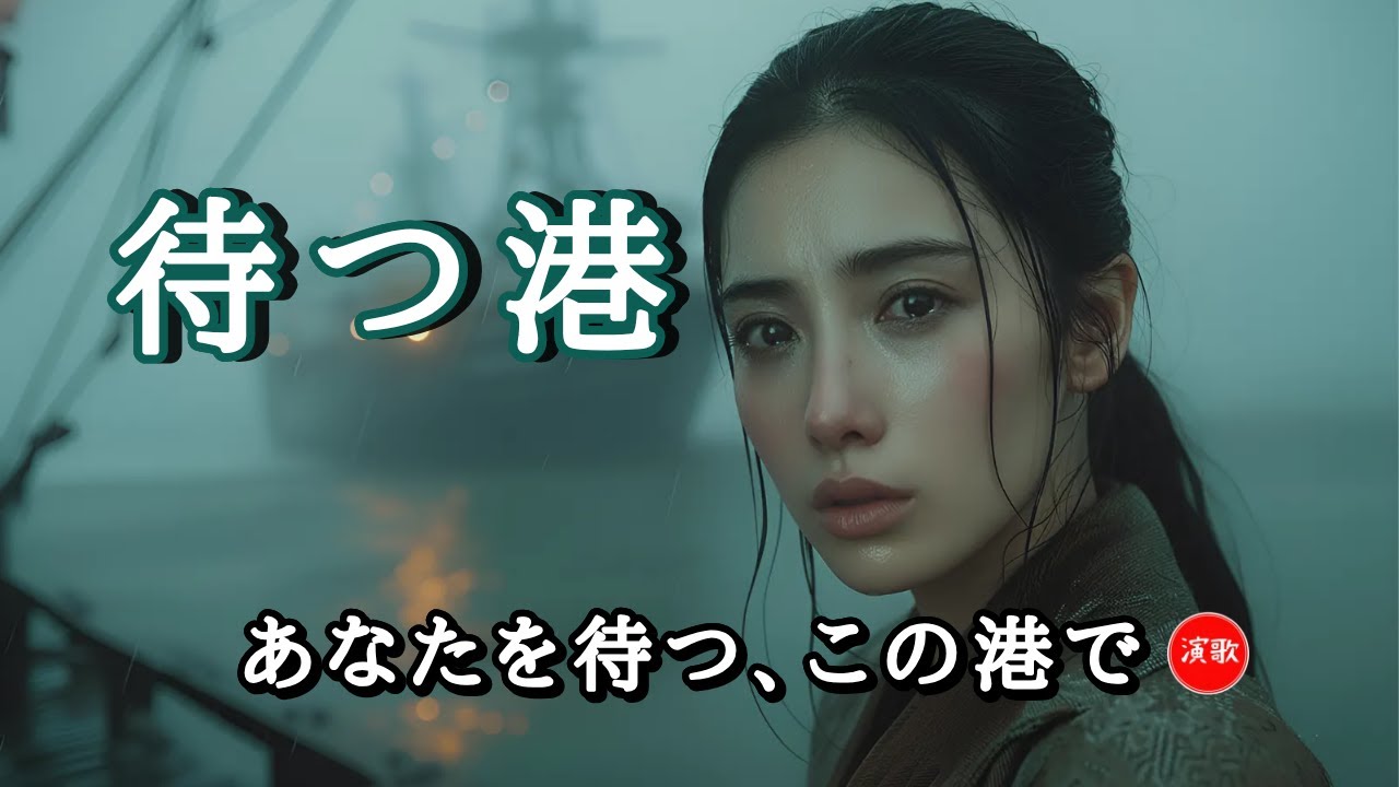 新曲 **待つ港 ** 永遠にあなたを恋しく想いながら  #演歌 #歌謡曲 #懐メロ #名曲 #カラオケ