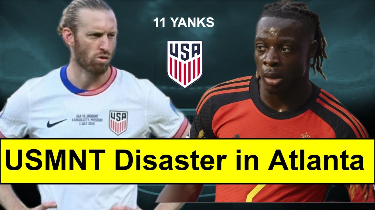 USMNT crumble to Belgium in 2nd half after promising start