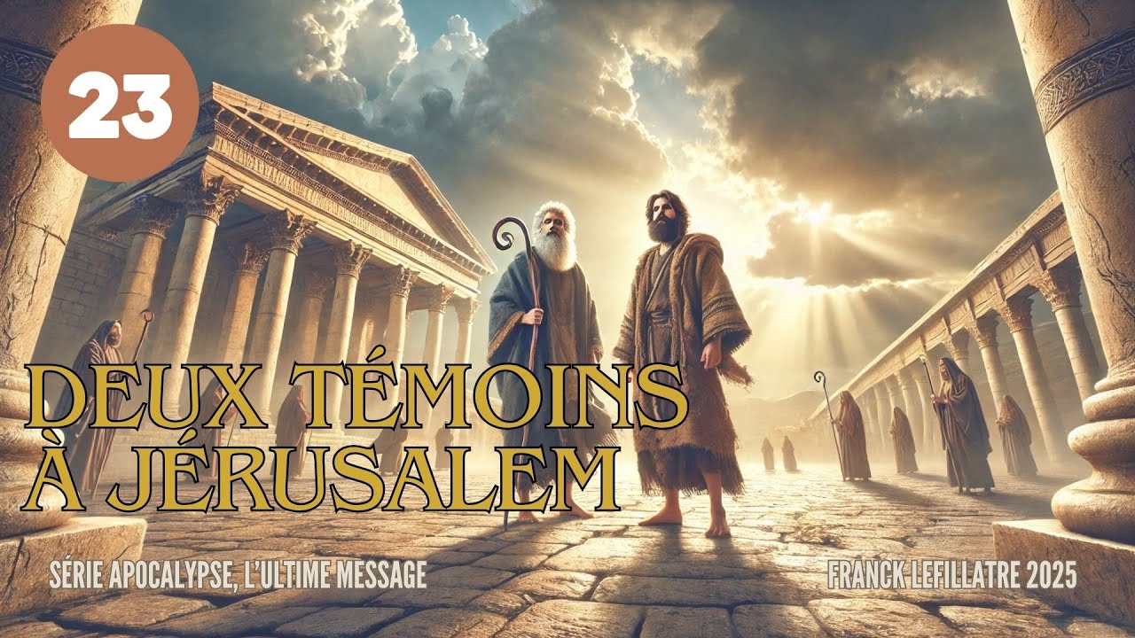Deux témoins à Jérusalem // Franck Lefillatre (Série Apocalypse l’ultime message)