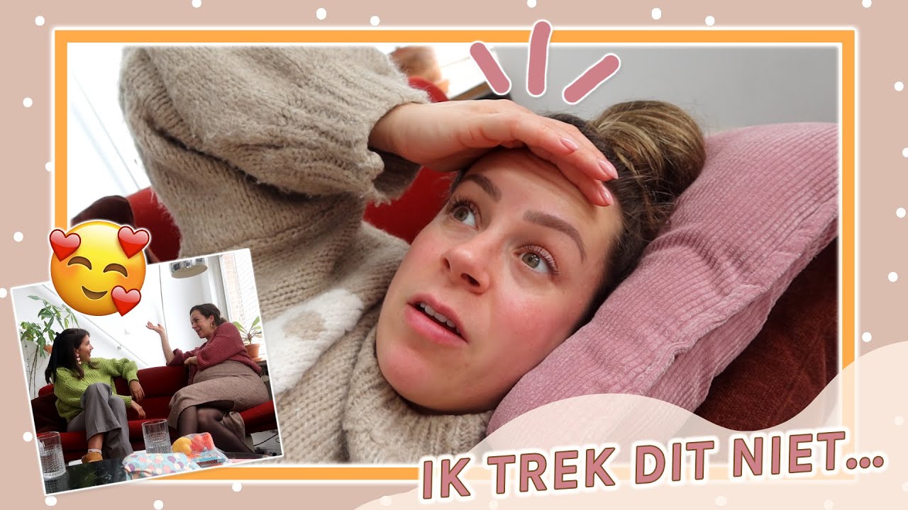 Met zwangerschapsverlof! 🤰 Bezoek van Bonnie, nóg meer babyspullen kopen & cake bakken || Vlog 481