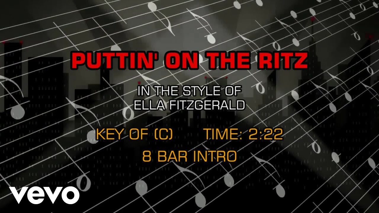 Ella Fitzgerald - Puttin' On The Ritz (Karaoke)
