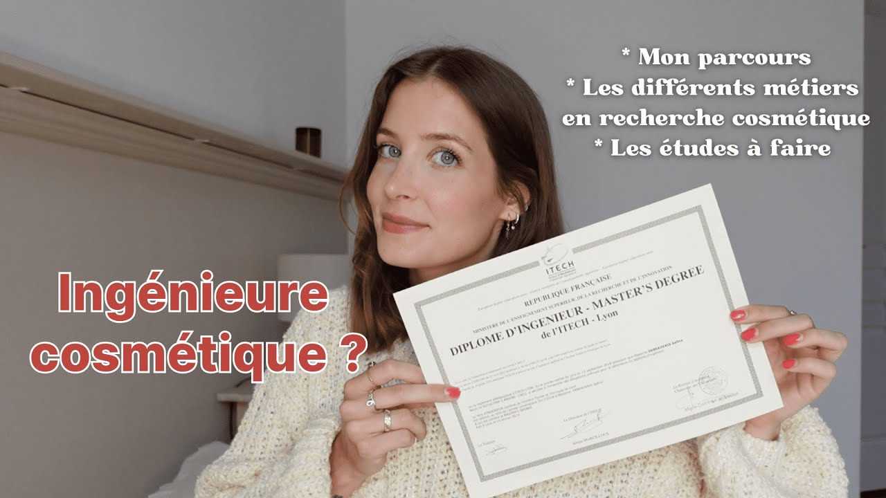 Recherche Cosmétique - Mon parcours / Les études à faire / Les métiers