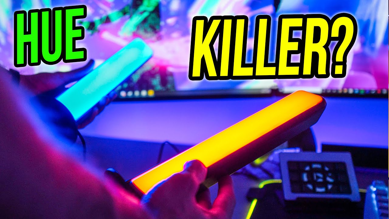 Philips Hue Play Bar Killer 🌈 Светильники Govee Flow Pro!