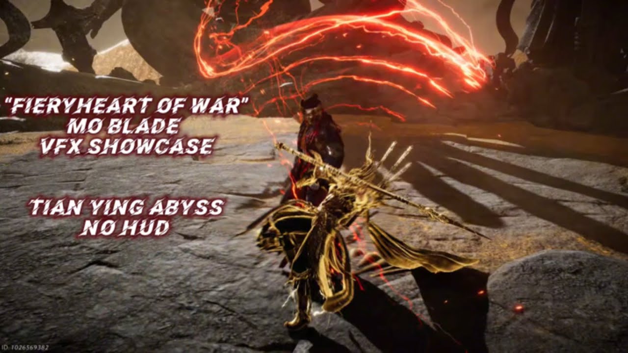 Where Winds Meet - Showcasing “Fieryheart of War” Mo Blade VFX on Tian Ying (Cinematic No HUD)