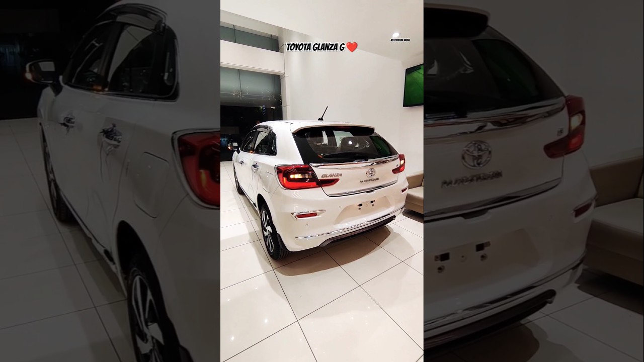 All New Toyota Glanza G ❤️ Most Stylish Hatchback 😍 #toyota #glanza #g #hatchback