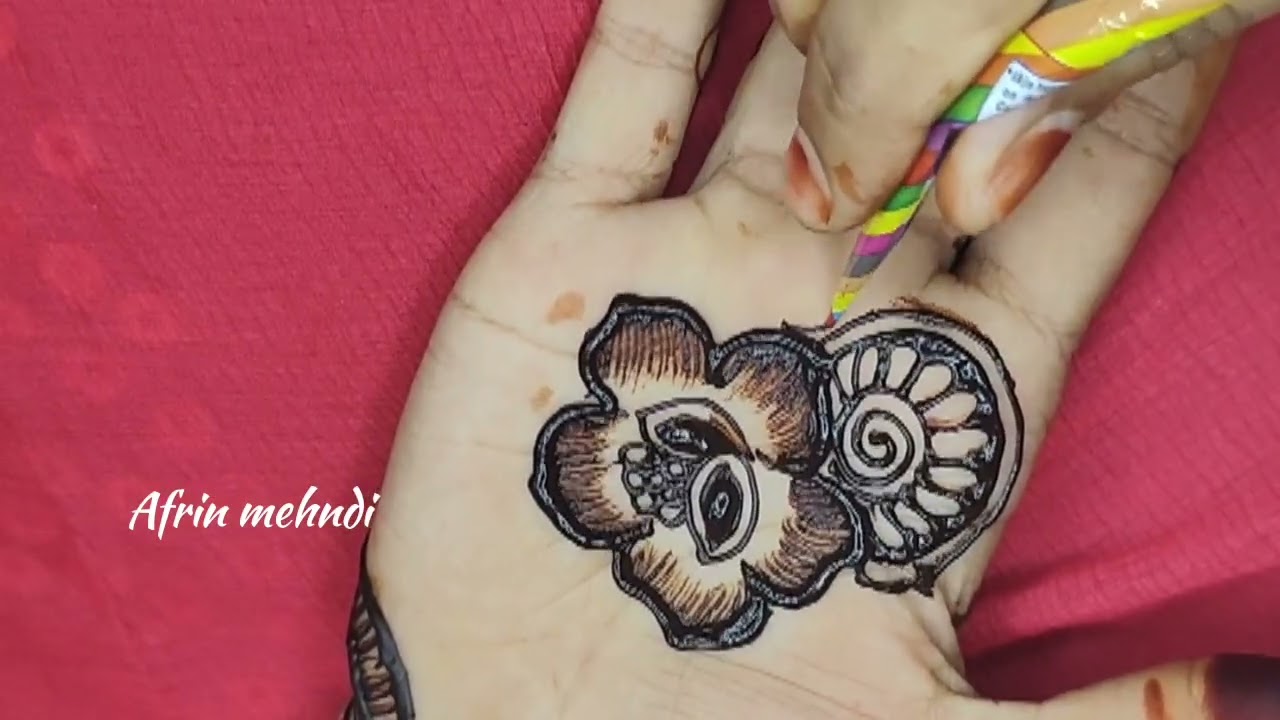 Beautiful Arabic Mehndi Designs||New Mehndi Designs #Afrin Mehndi 