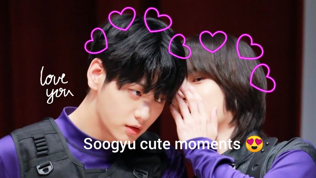 Soogyu moments I can never stop thinking about ( and neither can you~) ...