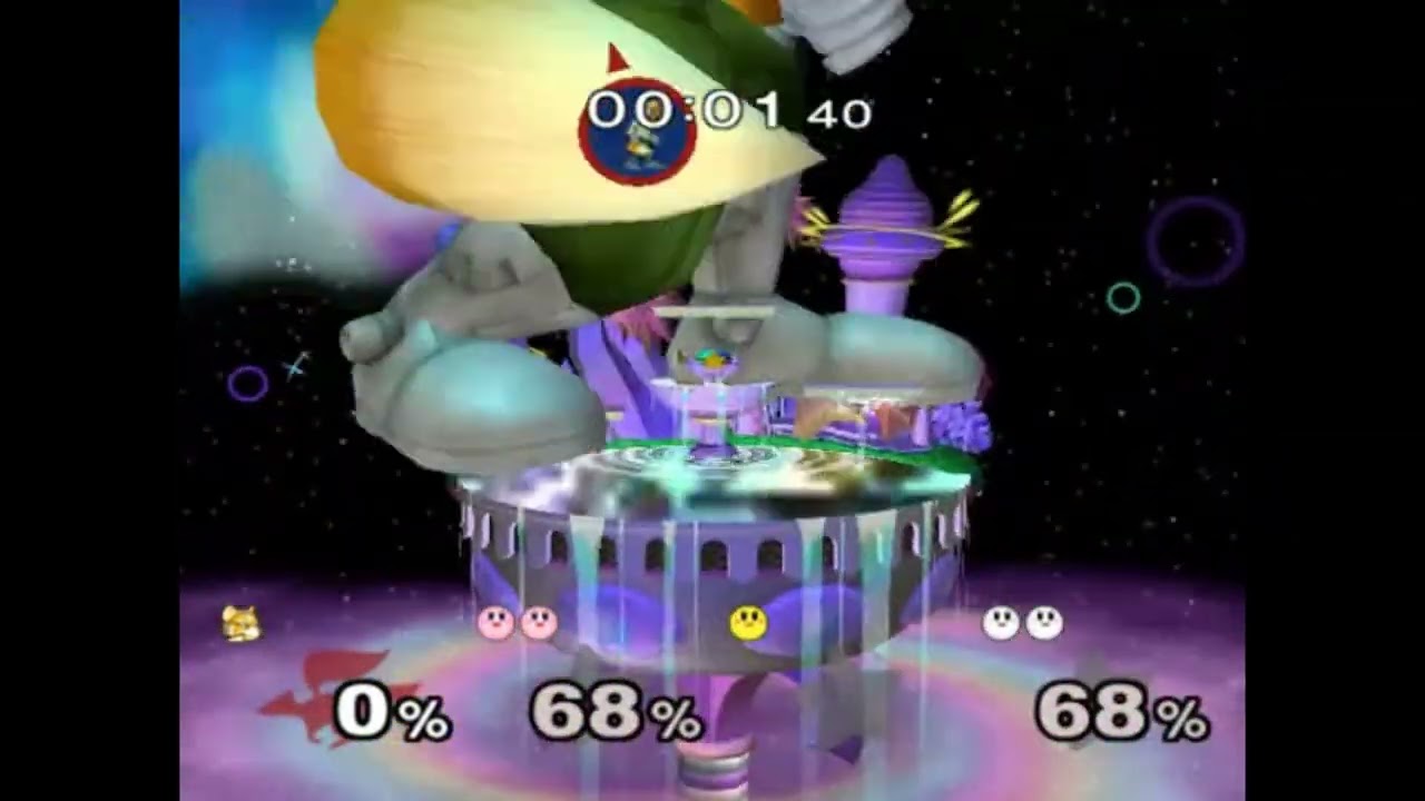 Super Smash Bros. Melee CrazyMod UE/Debug Menu - Event Match #6 : Kirbys on Parade - Growing Fox