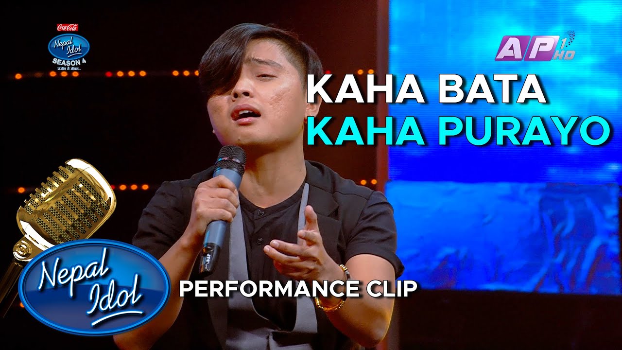 Kaha Bata Kaha Purayo- Suresh Lama | Nepal Idol Season 4