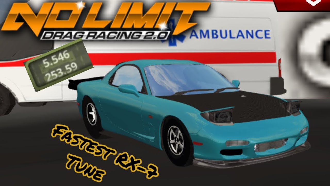 5.5 Mazda RX-7 Fastest Tune - No Limit Drag Racing 2