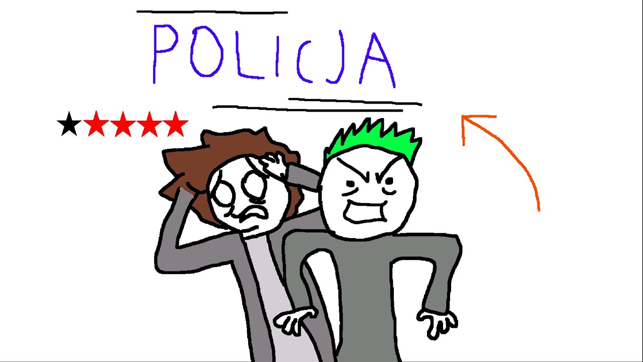 UCIECZKA PRZED POLICJA