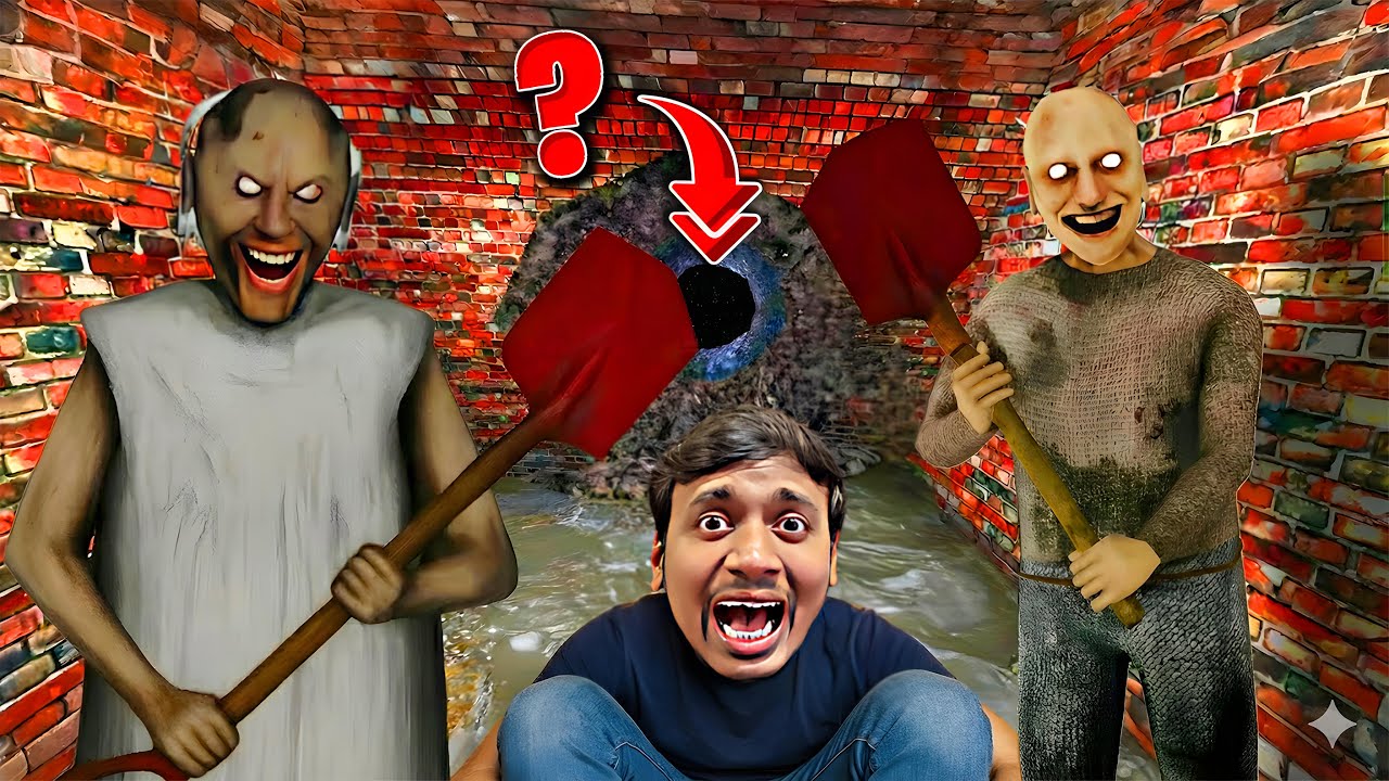 Underground Tunnel Escape Granny 3 Remake | Granny