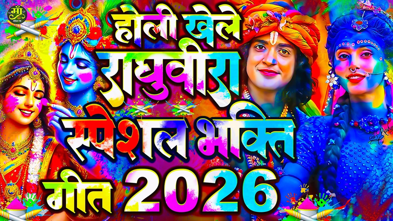 #Video | होली खेले रघुवीरा | Holi Khele Raghuveer | Holi Geet | Bhakti Holi | Bhakti Holi Song 2026