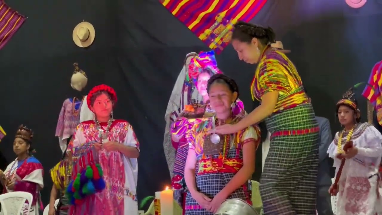 Velada Coronación de Cristy Magaly Sabán Chajón Reina Indígena Sanjuanera