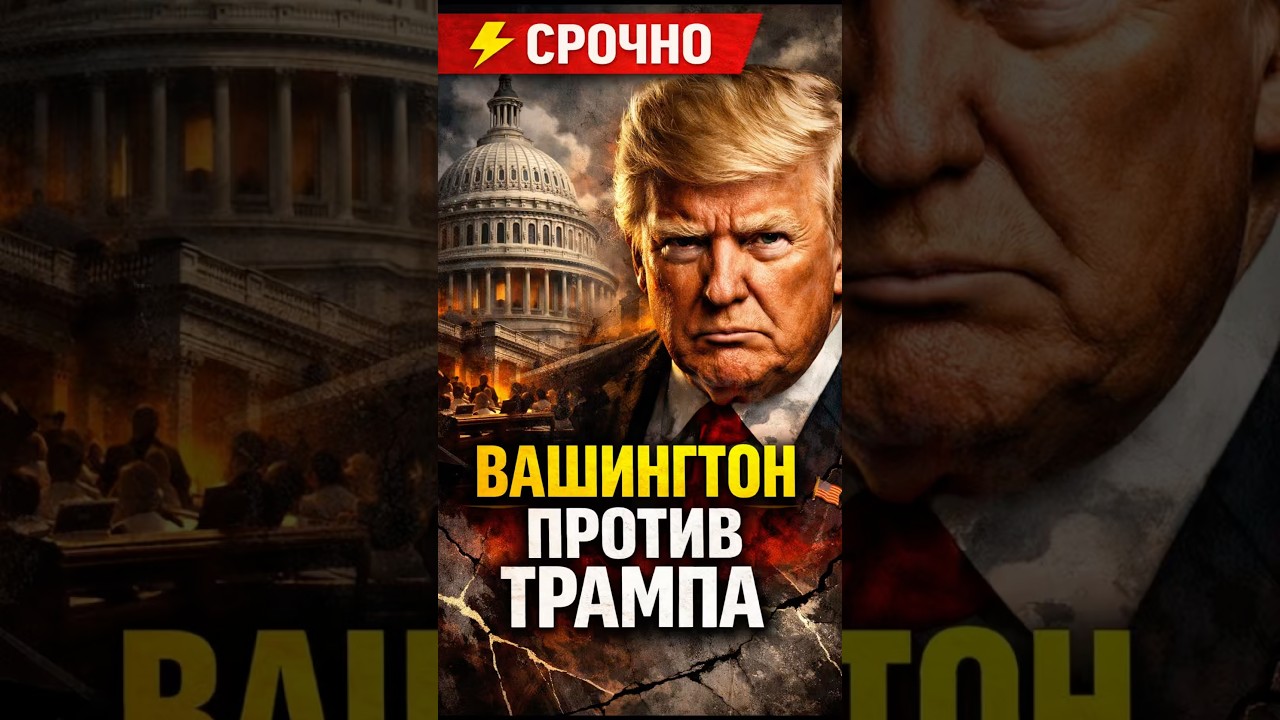 💥ВАШИНГТОН УБИРАЕТ ТРАМПА!