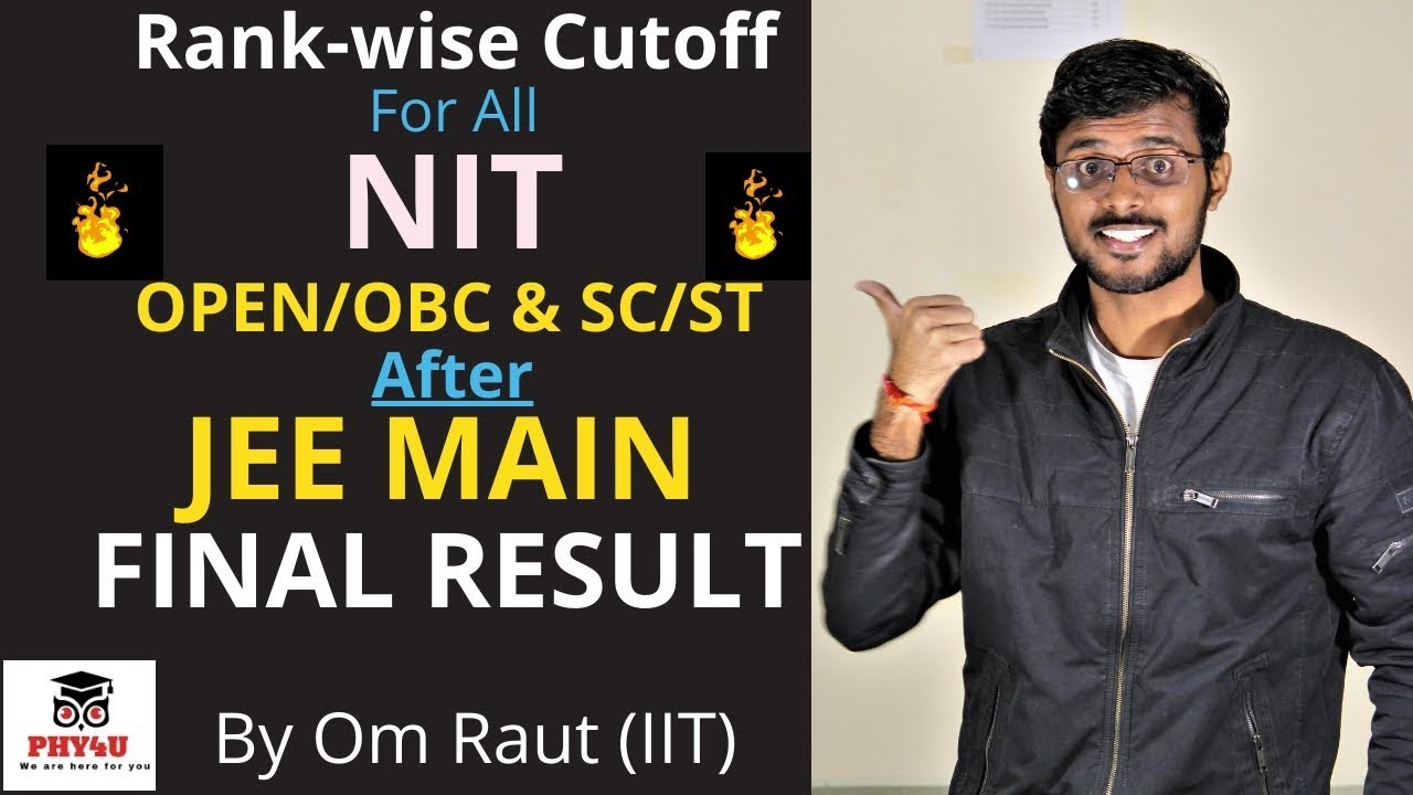 Minimum Percentile Required in JEE Main 2019 For NIT | Nit Cut OFF |Jee mains 2019 Result Declared |